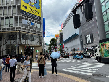 SHIBUYA TSUTAYA左手の道