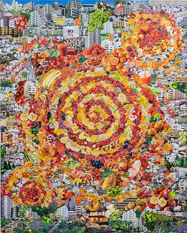 嶋 暎子《明日に向かって撃て》2022年、作家蔵