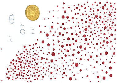 鶴川弘二《無題》2013-2019年頃、社会福祉法人 明桜会 すたじおぽっち蔵