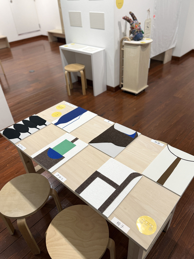 触図展示の様子